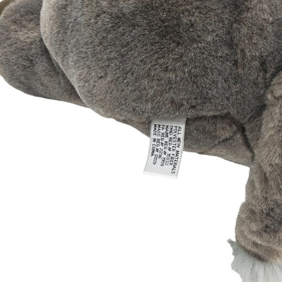 VTG Mother & Baby Gray Elephant Plush Stuffed Animal LARGE Great Condition 20" - Picture 6 of 7